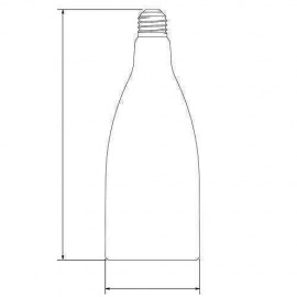 Edison Dekoratif Rustik Led Ampul 4 Watt E27 Duy Şişe Ampul