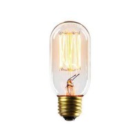 Edison Vintage Dekoratif Rustik Gemici T45 Ampul Gün Işığı Mini Boy