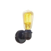 Aplik Duvar Aydınlatma Vintage Tarz Su Borusu