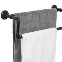 Havluluk Endüstriyel Su Borusu  Siyah Renk Banyo Aksesuarları