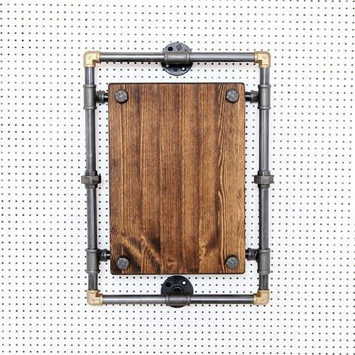 Vintage Retro Tarz Ayna Metal Boru