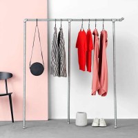 Elbise Giysi Askısı Metal Boru Retro Tarz Elbise Giysi Askısı Metal Boru Retro Tarz