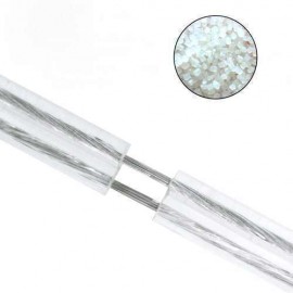 Neon Led Tabela Görünmez Hayalet Kablo Şeffaf Yuvarlak 2x0.22 Çok Telli Kalaylı Bakır 100 mt