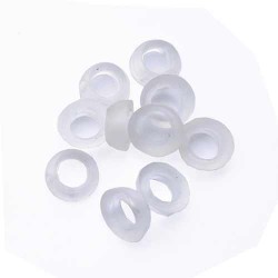 Rozans Tij Askı Sıkıştırma Plastiği Şeffaf 10 adet