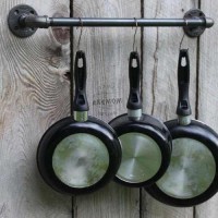 Retro Rustik Mutfak Tava Kepçe Asacağı 50cm Retro Rustik Mutfak Tava Kepçe Asacağı 50cm