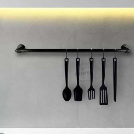 Retro Rustik Mutfak Tava Kepçe Asacağı 50cm